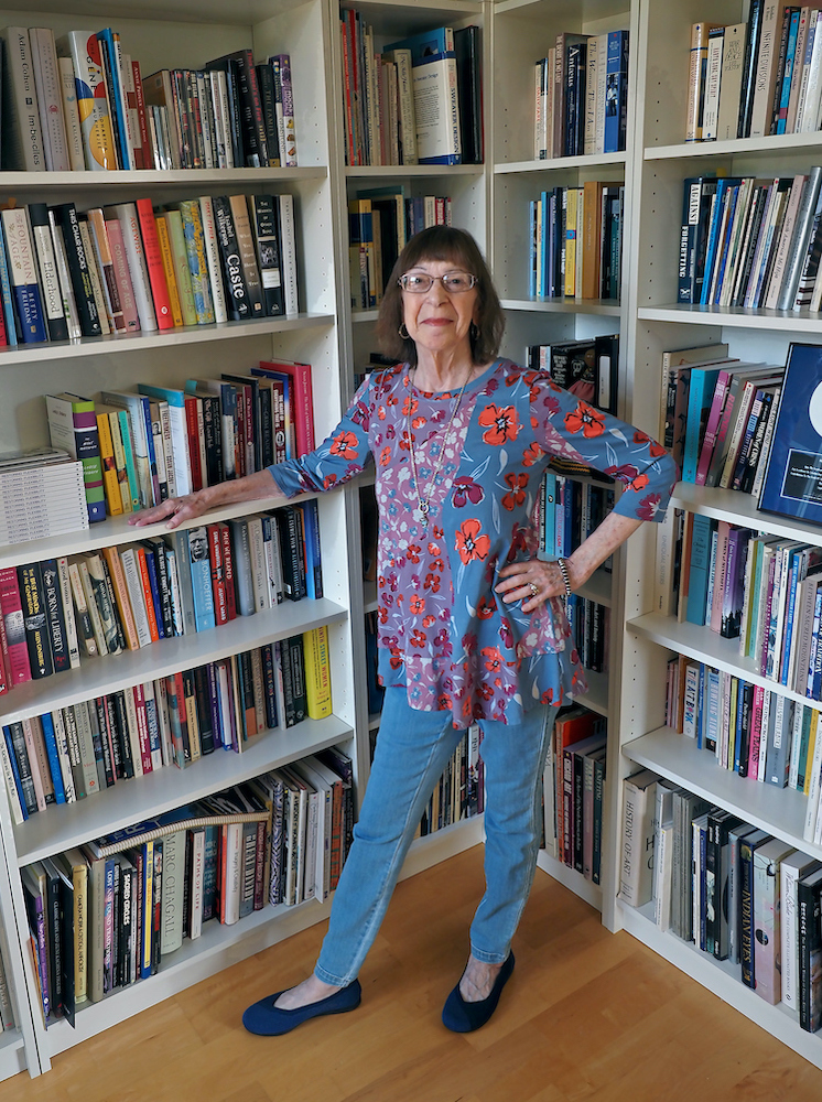 Writer, educator, artist Andrea Gilats. Photo by Brad Stauffer